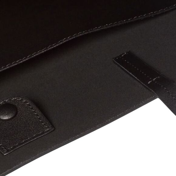 Everlane Black The Luxe 100% Italian Leather Large Tote Made In Italy - Picture 4 of 6